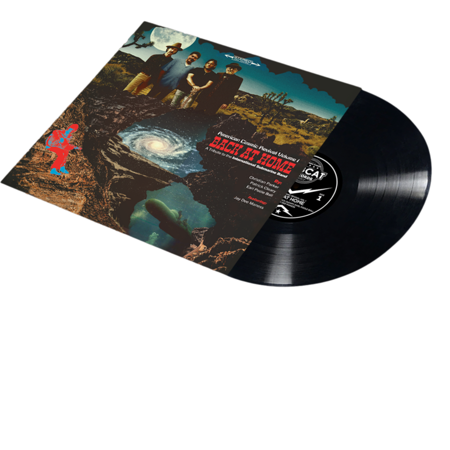 Back At Home vinyl LP record by Christian Parker