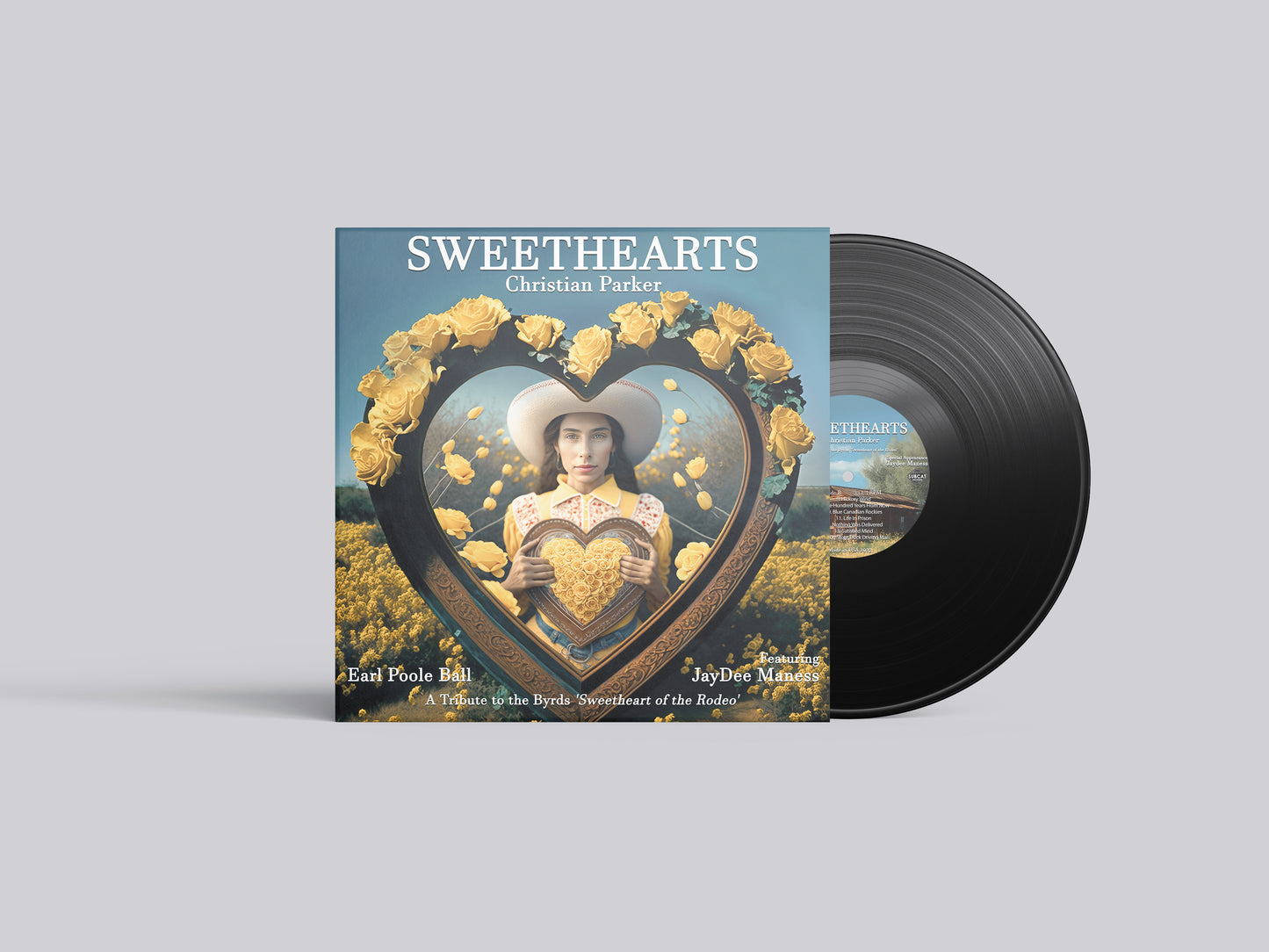 Sweethearts vinyl LP record by Christian Parker